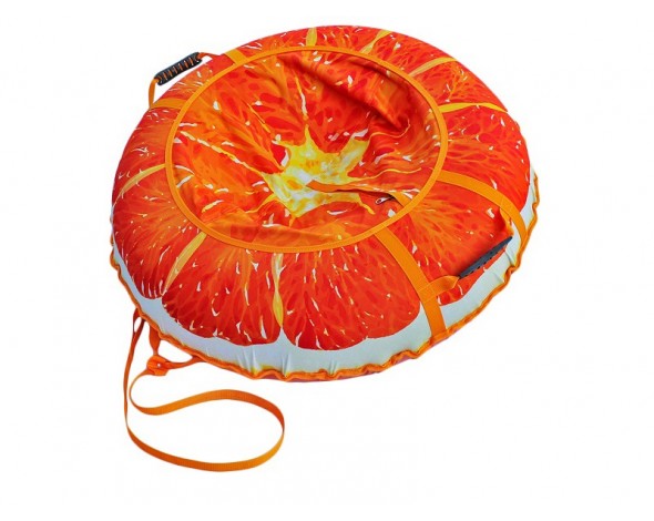 Тюбинг «Сочный апельсин»  110 см.